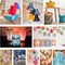 100 Pieces Crochet Hook Set with Yarn Knitting Needles Sewing Tools Full Set Knit Gauge Scissors Stitch Holders Household Tool Kit